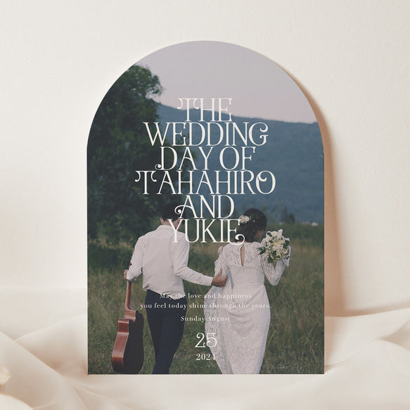 WELCOME BOARD / アーチ / 6design