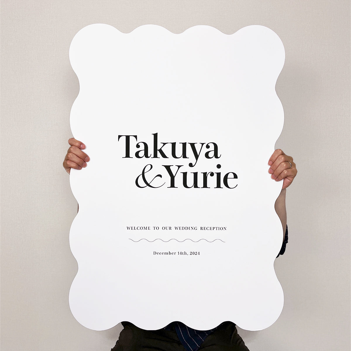 WELCOME BOARD / うねうね / 1design