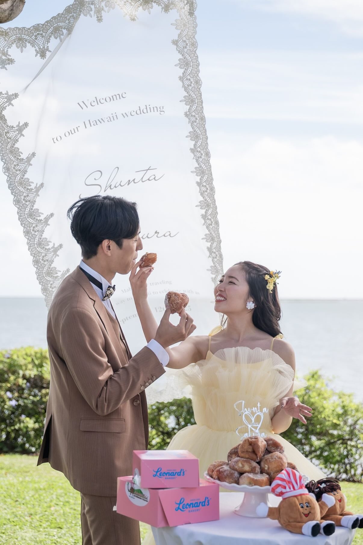 Welcome sign/lace fabric（通常販売商品)