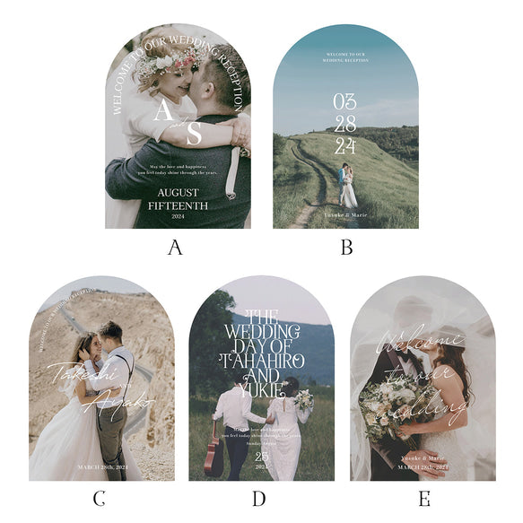 WELCOME BOARD / アーチ  / 6design