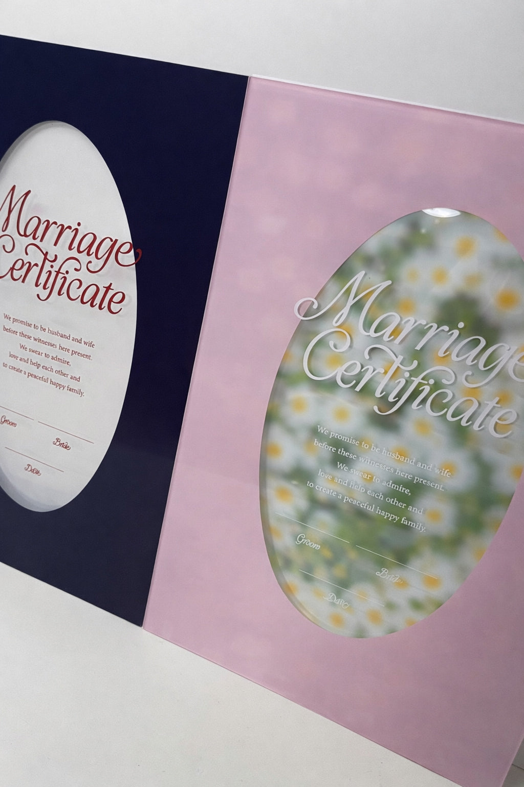 acril _marriage Certificate / スクエア / 1design