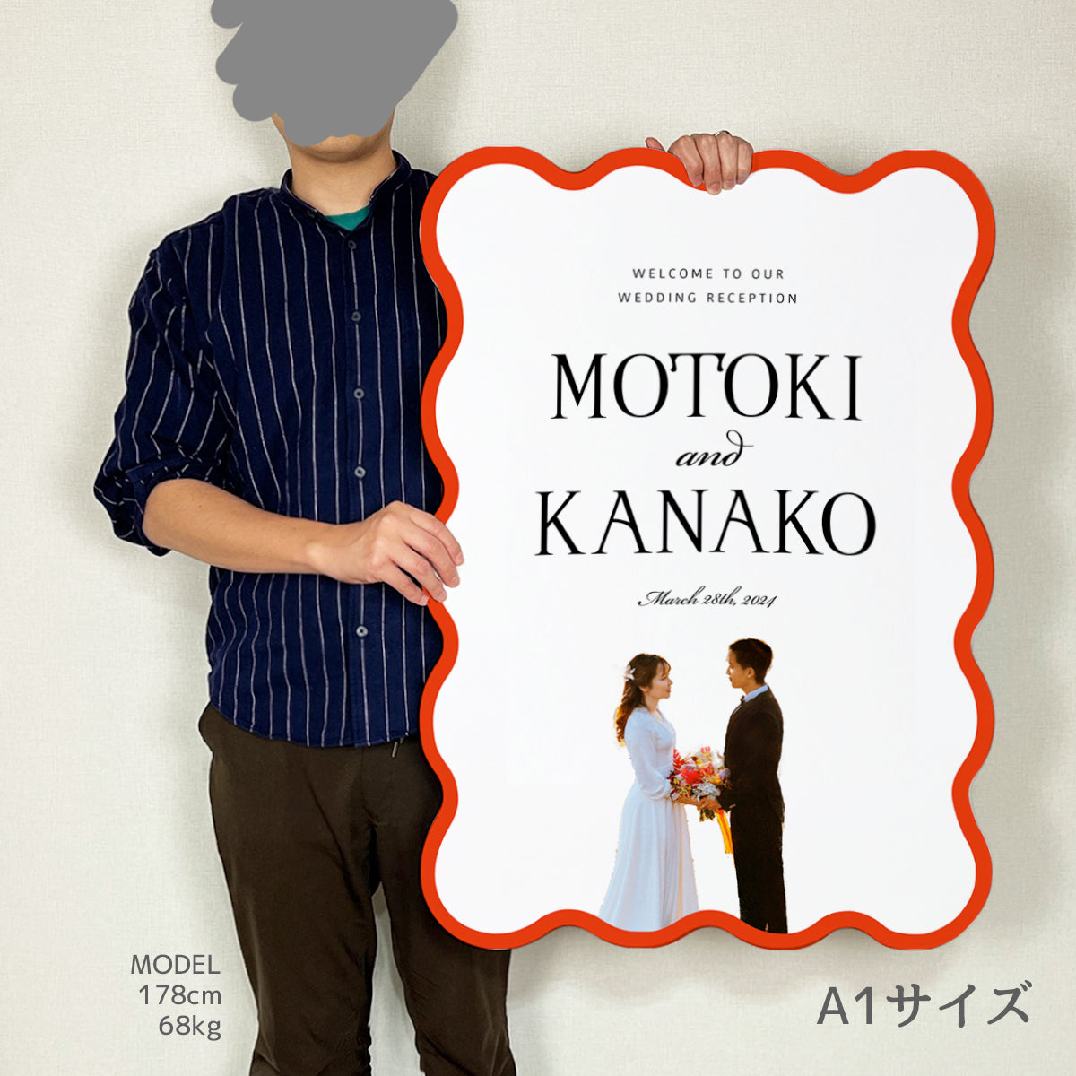 WELCOME BOARD / うねうね   / 1design