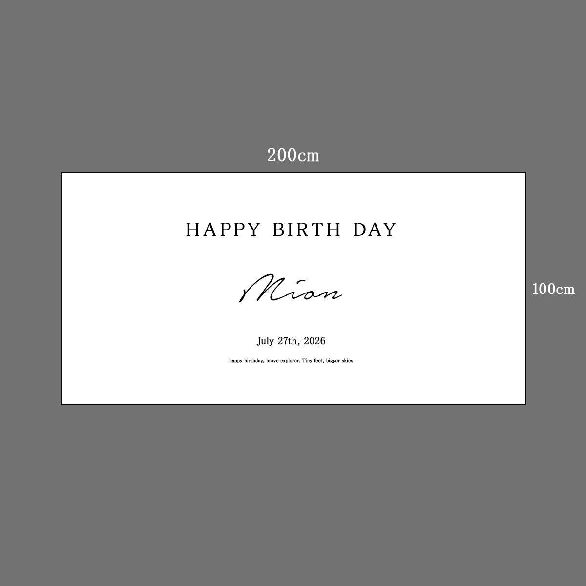 Happy Birthday/lace fabric/BIG_yoko