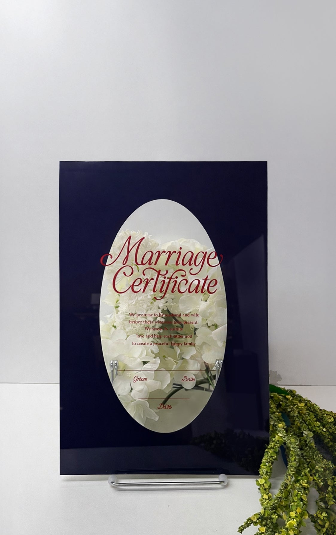 acril _marriage Certificate / スクエア / 1design