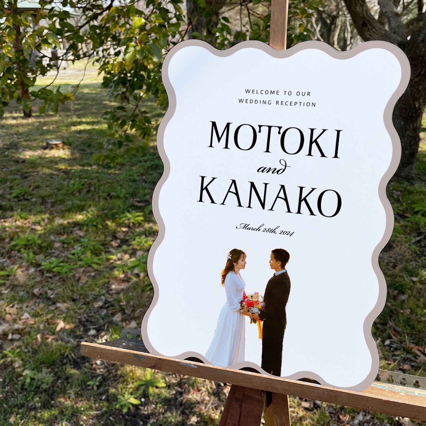 WELCOME BOARD / うねうね   / 1design